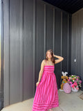The Amalfi Stripe Maxi
